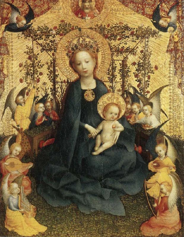 Madonna of the Rose Bower, Stefan Lochner